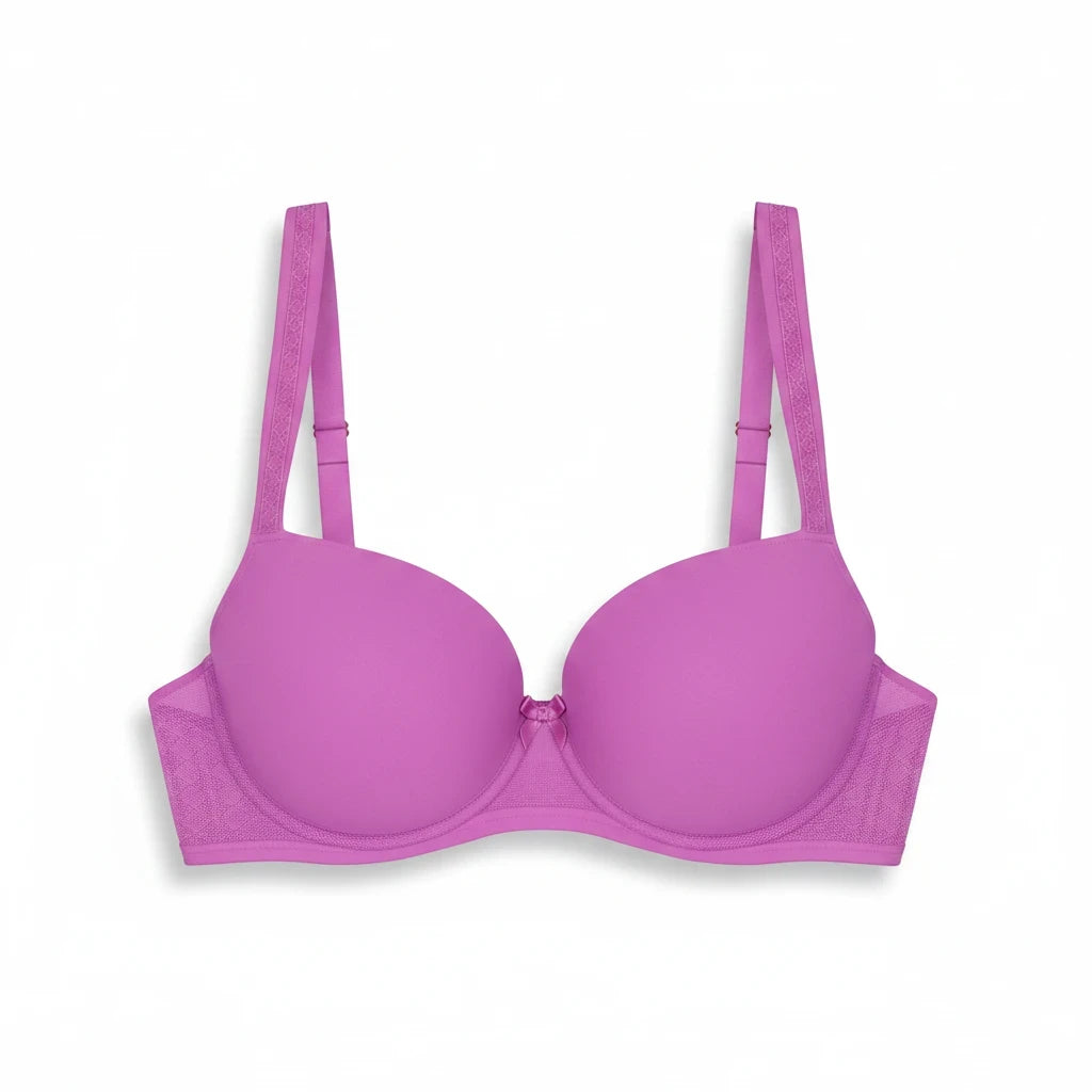 Bramanta Triumph Palina Cosmic Heartbeat voorgevormde bh in fuchsia met gladde cups en decoratieve bandjes