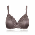 Bramanta Triumph Ladyform Soft beugel-bh in taupe met verfijnde kanten details en comfortabele pasvorm