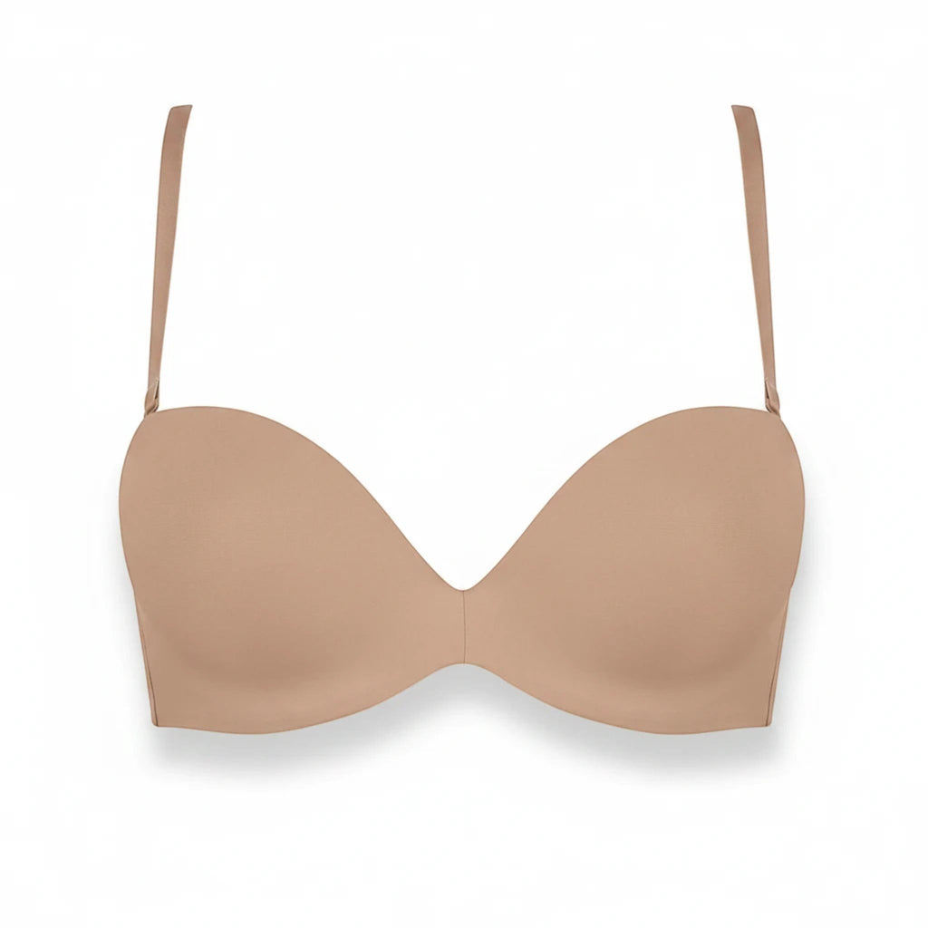 Bramanta Triumph Stepy Soft voorgevormde bh in nude kleur met gladde cups voor een naadloze look